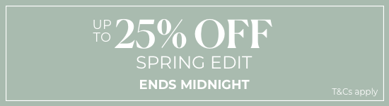 Up to 25% Off Spring Edit | Ends Midnight