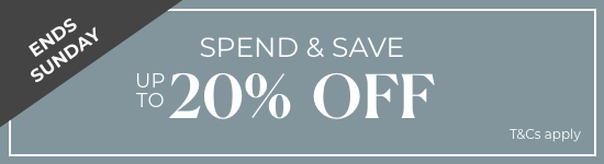 Spend & Save Ends Sunday